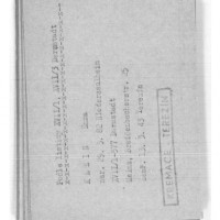 Emma Klein Deportationspapiere KZ Theresienstadt Emma Klein Deportationspapiere KZ Theresienstadt