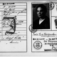 Kennkarte Berta Morgenstern 1939, YVIO Archiv Kassel to Krumbach Kennkarte Berta Morgenstern 1939 Kassel to Krumbach - YVIO Research