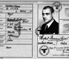 Kennkarte Richard Vogel 1939; Quelle: YIVO Research