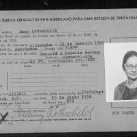 Emmy Rothschild, Tochter von Leopold und Rosalie Herzog, Schwester von Albert Herzog; Quelle: ancestry