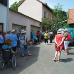 Verlegung Stolpersteine der Familie Nathan Bär, Ostergasse 46; Foto: H-M Schütz