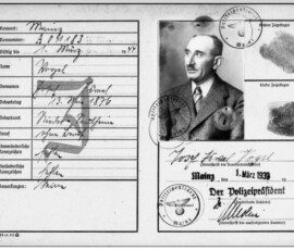 Kennkarte Josef Vogel 1939 Mainz - YVIO Research Kennkarte Josef Vogel 1939 Mainz - YVIO Research