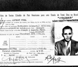 Quelle ancestry - Einwanderungskarte Alfredo Vogel 1956 Quelle ancestry - Einwanderungskarte Alfredo Vogel 1956