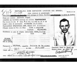 Quelle ancestry - Einwanderungskarte Alfredo Vogel 1957 Quelle ancestry - Einwanderungskarte Alfredo Vogel 1957