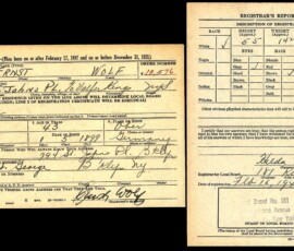 familysearch org Ernst Wolf Einberufungsliste US 1942 familysearch org Ernst Wolf Einberufungsliste US 1942
